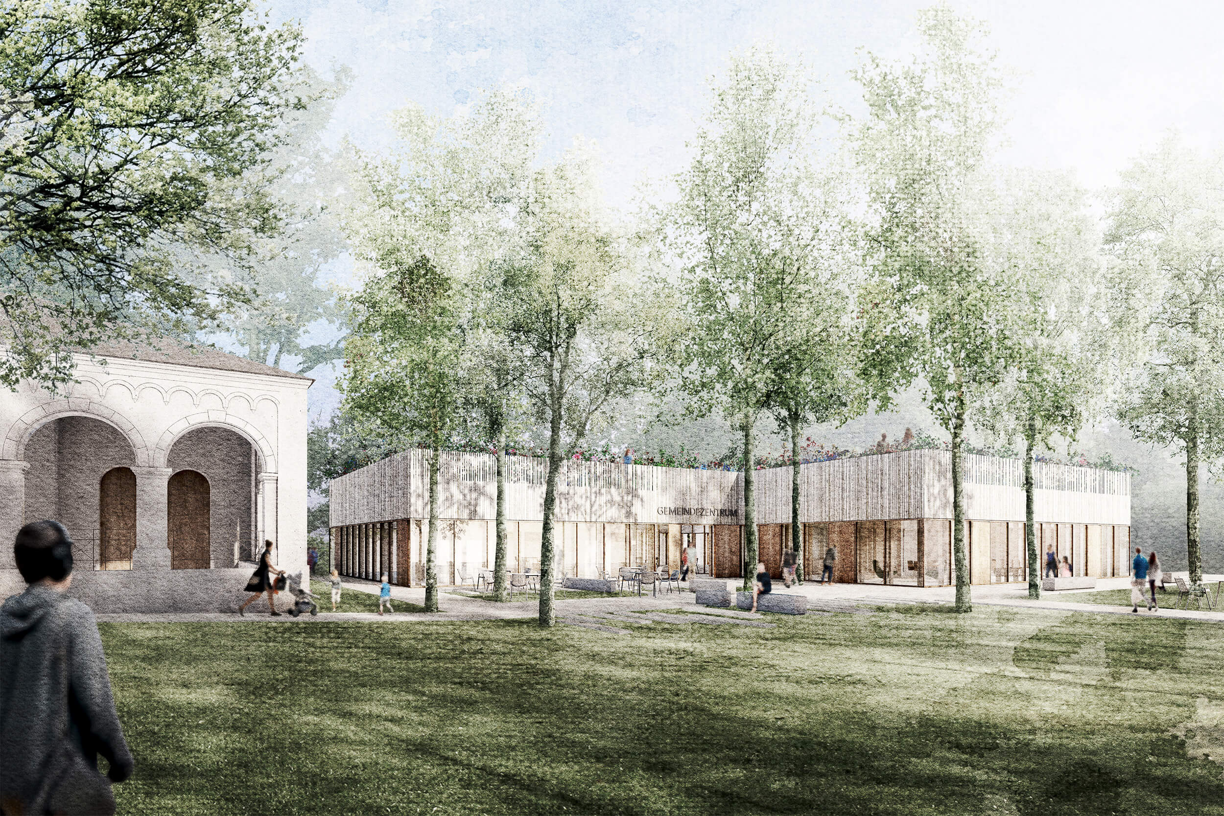 MIRJAM-Gemeindezentrum-Visualisierung