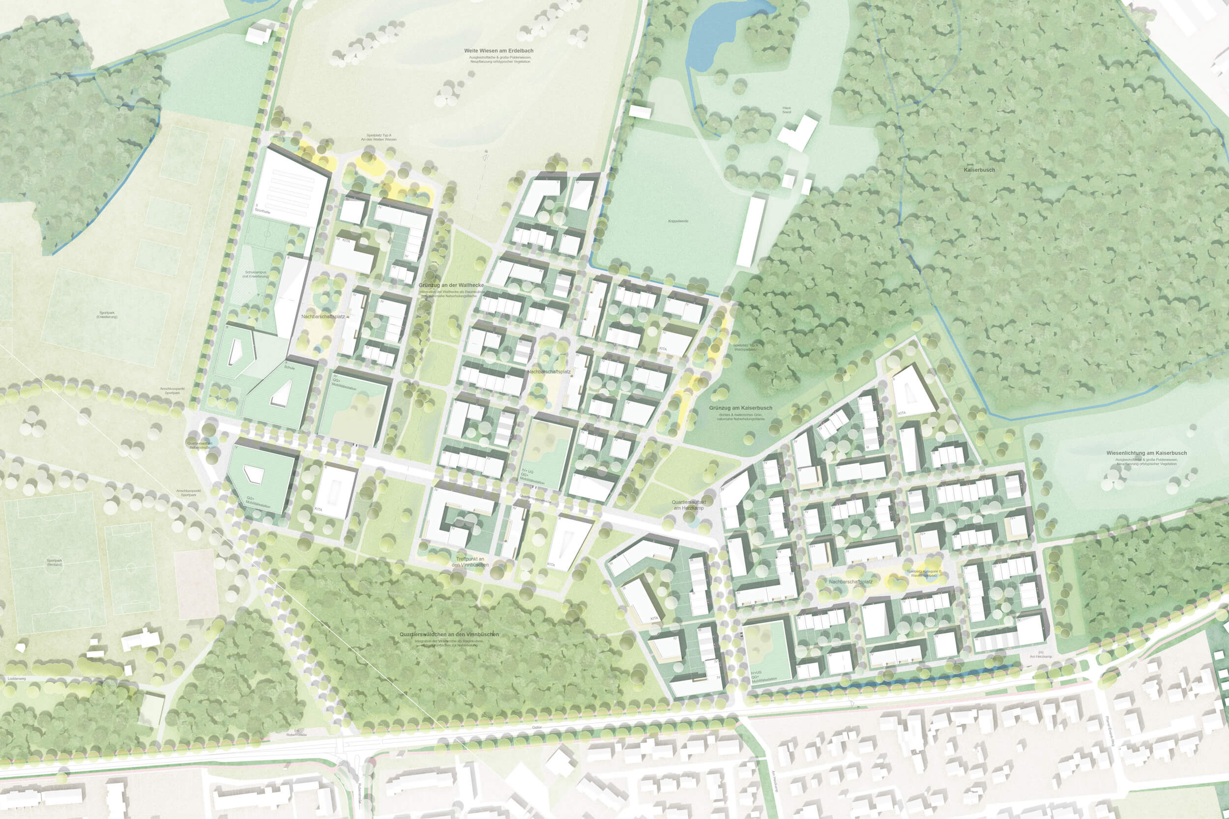 Lageplan Titel Noerdlich Ossttor Muenster