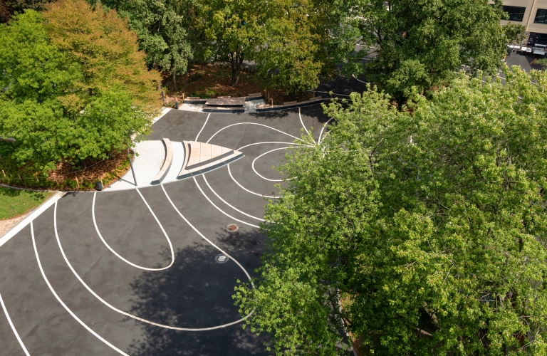 Außenanlagen des Heinrich-Hertz-Berufskollegs